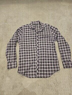 Zachary Prell Plaid Print Button Up, Size XL